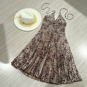 Beautiful Satin Sun Dress S/M